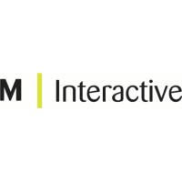 M Interactive logo, M Interactive contact details