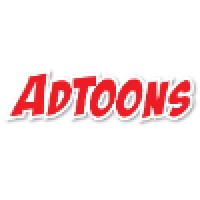 AdToons logo, AdToons contact details