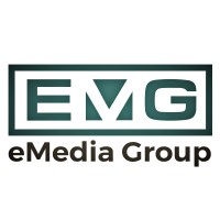 eMedia Group logo, eMedia Group contact details