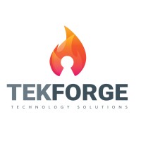 TekForge logo, TekForge contact details