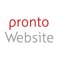 Pronto website logo, Pronto website contact details