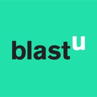 blastU logo, blastU contact details