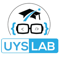 UYS LAB logo, UYS LAB contact details