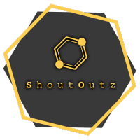 ShoutOutz logo, ShoutOutz contact details