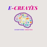 E-CREATES logo, E-CREATES contact details