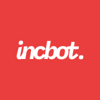 IncBot logo, IncBot contact details