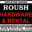 Roush Hardware logo, Roush Hardware contact details