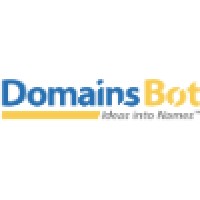 DomainsBot logo, DomainsBot contact details