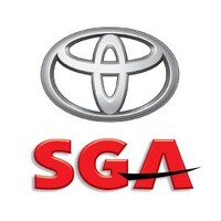 SGA Toyota logo, SGA Toyota contact details