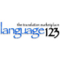 Language123 logo, Language123 contact details