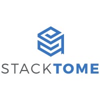 StackTome logo, StackTome contact details