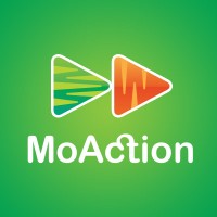 MoAction logo, MoAction contact details