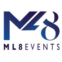 ML8 Events logo, ML8 Events contact details