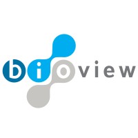 BioView logo, BioView contact details