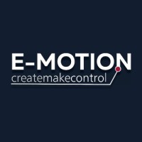 E-motion logo, E-motion contact details