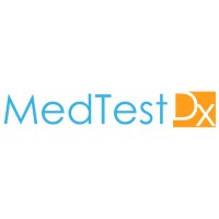 MedTest DX logo, MedTest DX contact details