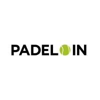 PADEL IN logo, PADEL IN contact details