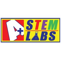 A+ STEM Labs logo, A+ STEM Labs contact details