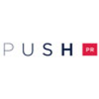 PUSH PR logo, PUSH PR contact details