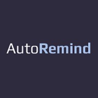 AutoRemind logo, AutoRemind contact details