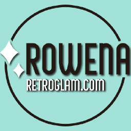 Rowena/ Retroglam.com logo, Rowena/ Retroglam.com contact details