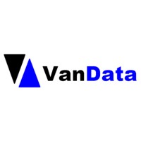 VanData logo, VanData contact details