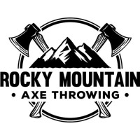 Rocky Mountain Axe Throwing logo, Rocky Mountain Axe Throwing contact details