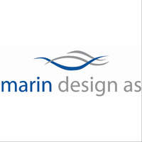 Marin Design as logo, Marin Design as contact details