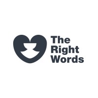 The Right Words logo, The Right Words contact details