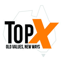 TopX Australia logo, TopX Australia contact details