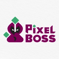 Pixel Boss logo, Pixel Boss contact details