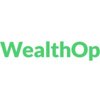 WealthOp logo, WealthOp contact details