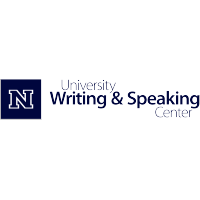 University Writing & Speaking Center logo, University Writing & Speaking Center contact details