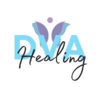 DVA Healing logo, DVA Healing contact details