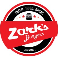 Zarks Burgers logo, Zarks Burgers contact details