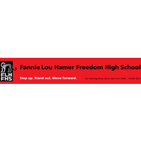 Fannie Lou Hamer Freedom High School logo, Fannie Lou Hamer Freedom High School contact details