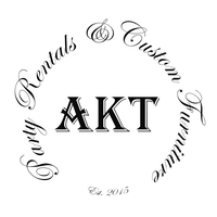 AKT Party Rentals and Custom Furniture logo, AKT Party Rentals and Custom Furniture contact details