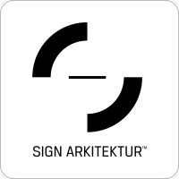 SIGN AS logo, SIGN AS contact details