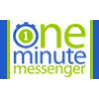 One Minute Messenger logo, One Minute Messenger contact details