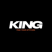 KING logo, KING contact details