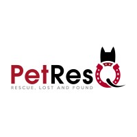 PetResQ logo, PetResQ contact details