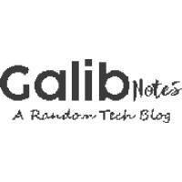 Galib Notes logo, Galib Notes contact details