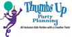 Thumbs Up Party Planning logo, Thumbs Up Party Planning contact details