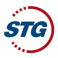 STG Express logo, STG Express contact details