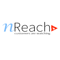 nReach Live logo, nReach Live contact details