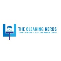 The Cleaning Nerds logo, The Cleaning Nerds contact details