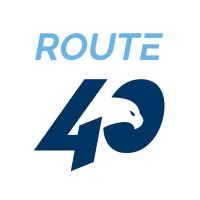 Route 40 logo, Route 40 contact details