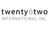 twenty6two International Inc. logo, twenty6two International Inc. contact details