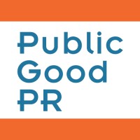 Public Good PR logo, Public Good PR contact details