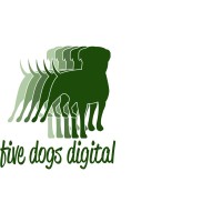 five dogs digital logo, five dogs digital contact details